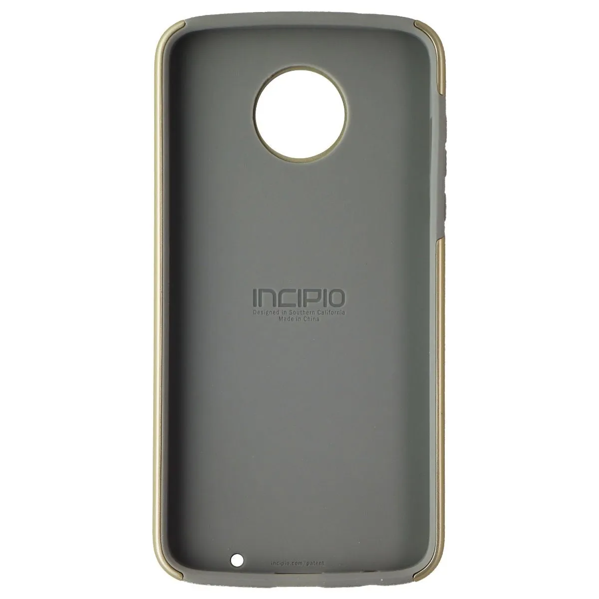 Incipio DualPro Case for Motorola Moto Z2 Play - Iridescent Champagne/Gray