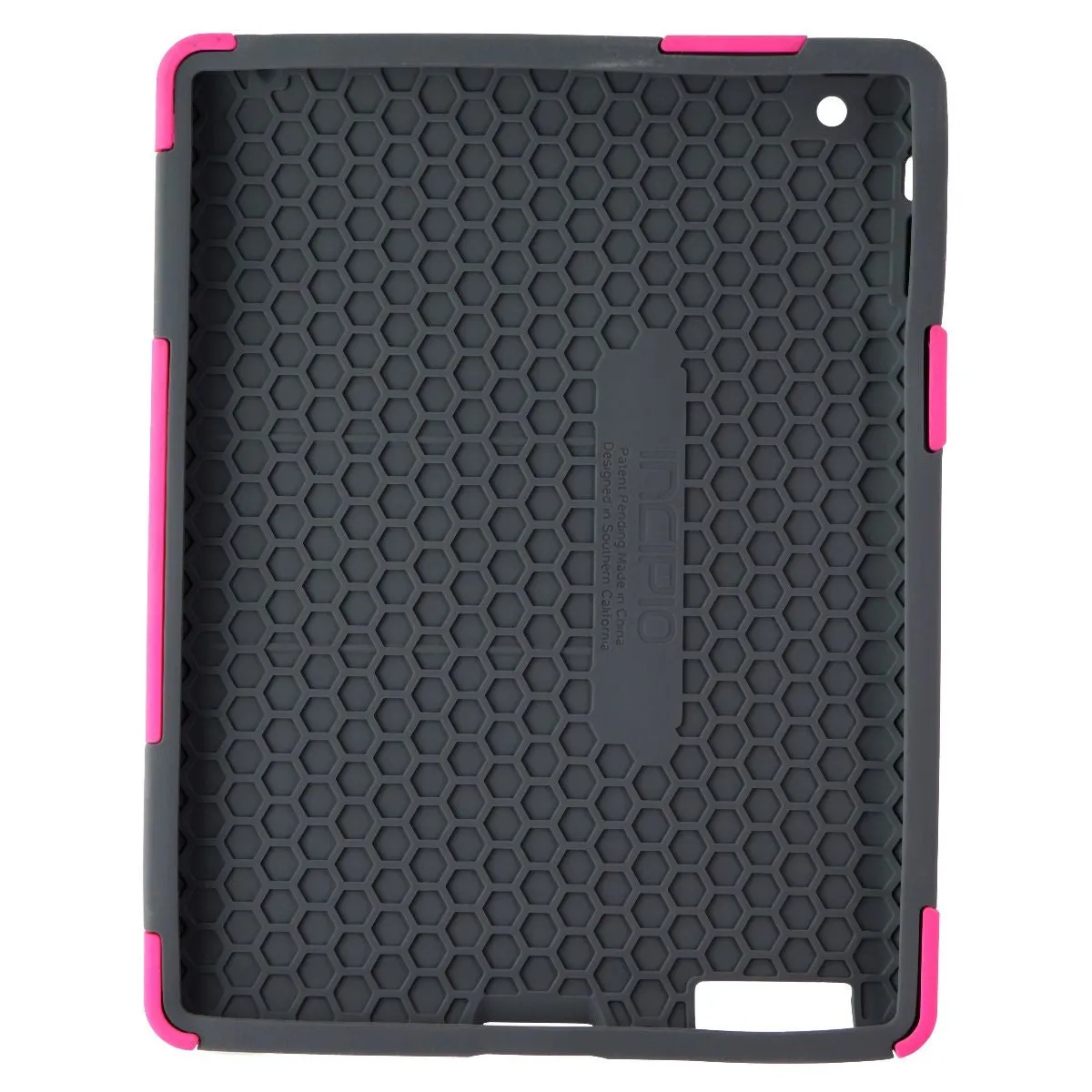 Incipio Silcrylic Series Case with Integrated Kickstand for iPad 2 - Pink/Grey