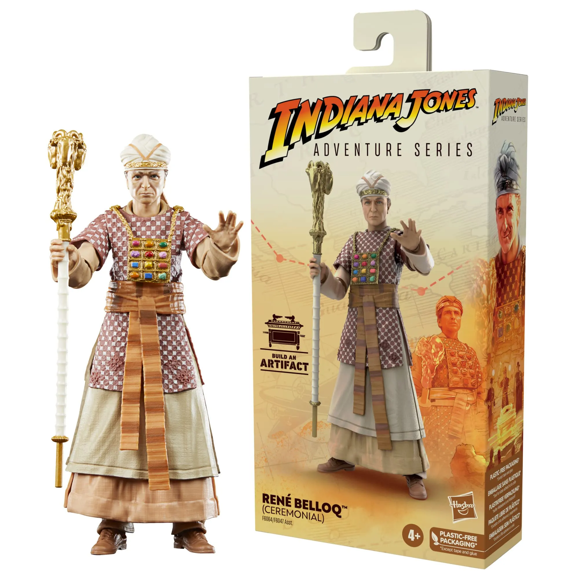 Indiana Jones René Belloq (Ceremonial) 6-Inch Action Figure by Hasbro