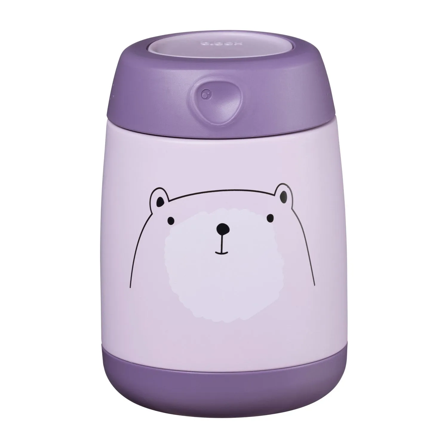 Insulated Food Jar Mini - Bear Hugs Purple 210ml