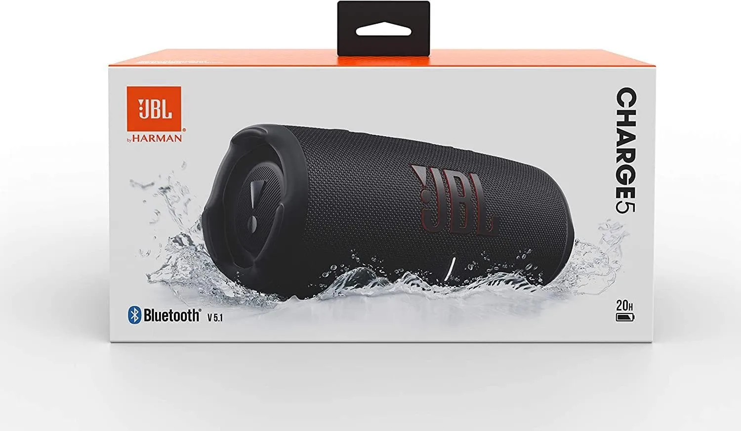 JBL Charge 5 Bluetooth Speaker - Black