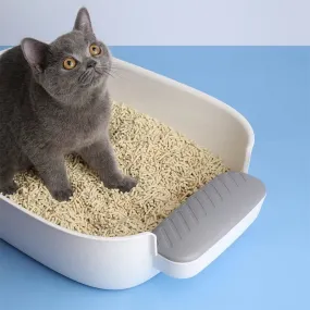 Jelly Cat Litter Box Design Sandbox Fully Open Thicken Durable Toilet With Pedal