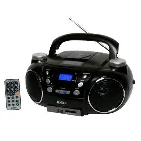 Jensen Portable AM/FM Stereo CD Player with MP3 Encoder/Player