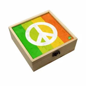 Jewellery Box Wooden Jewelry Organizer -  Peace