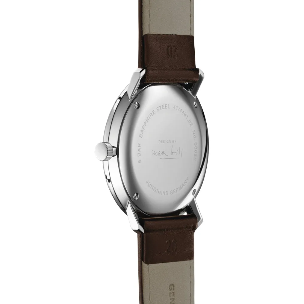 Junghans Max Bill Quartz Men's Brown Watch 41/4461.02