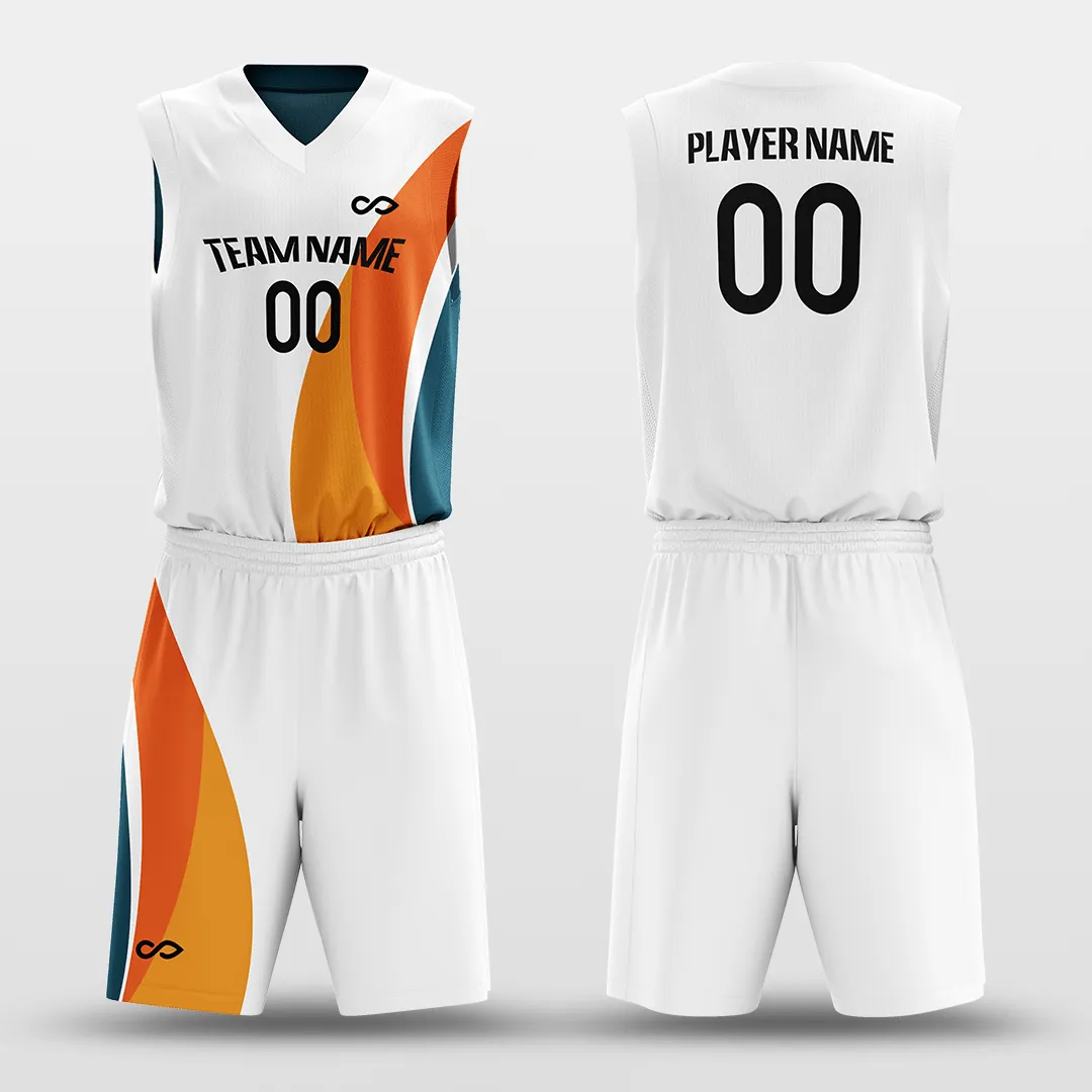 Jungle - Customized Reversible Sublimated Basketball Set