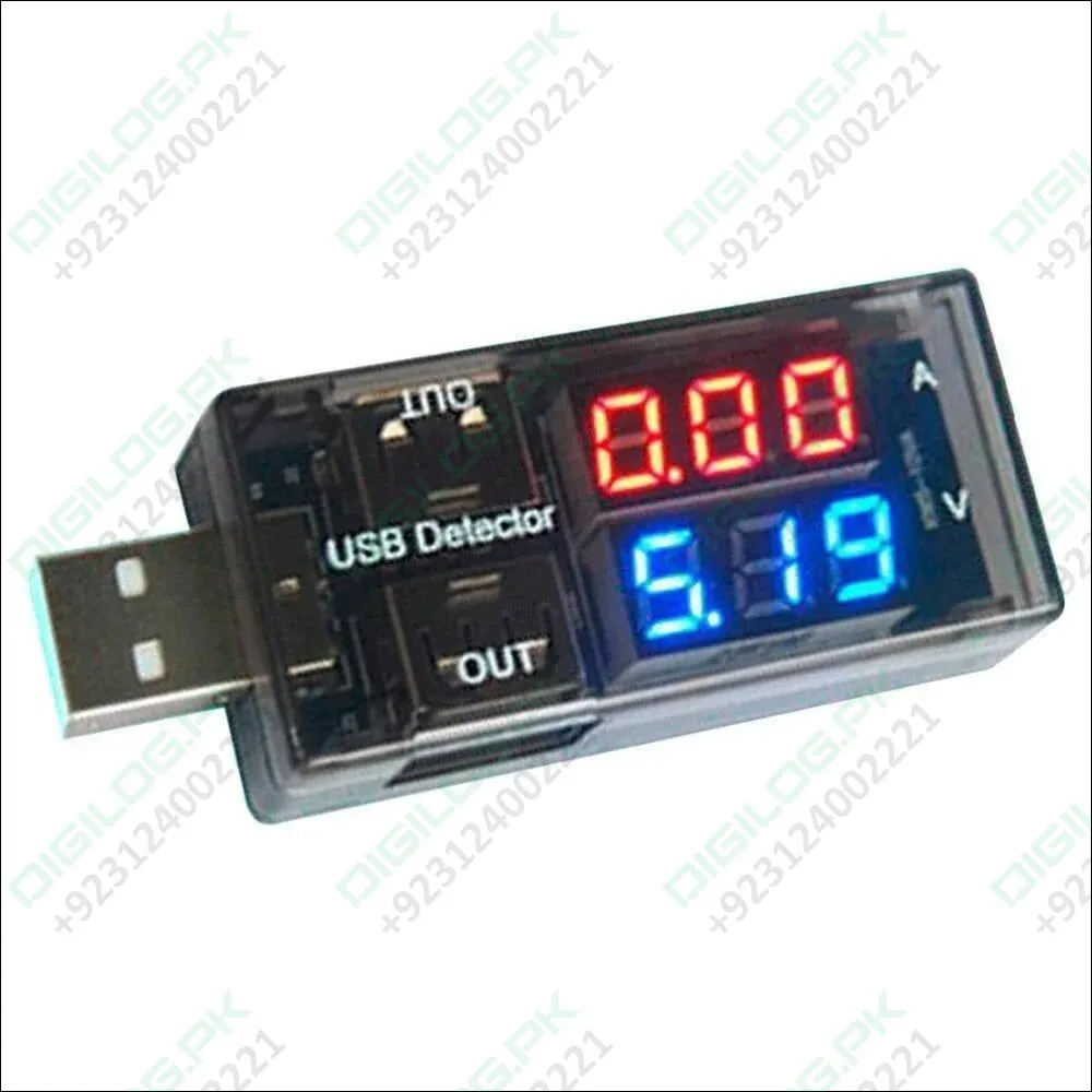 Keweisi Usb Current Voltage Meter Battery Tester