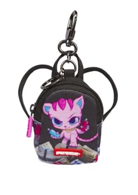 KITTEN MONEY STACKS KEYCHAIN SPRAYGROUND