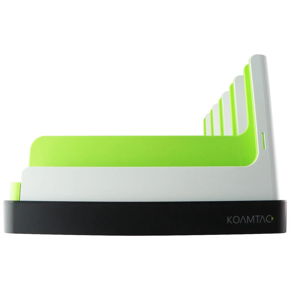 KOAMTAC 5-Slot Charging Cradle for Samsung Galaxy Tab Active3 Tablets - White