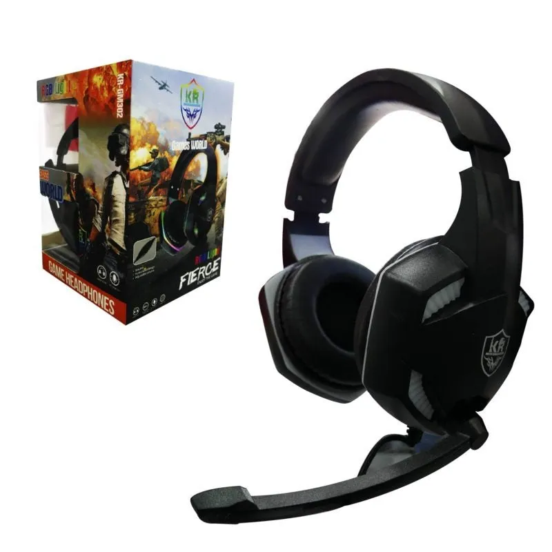 KR SUPER BASS GAMES WORLD HEADSET KR-GM302