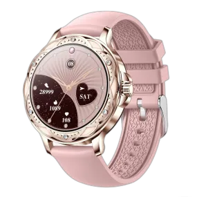 Lady Rose Gold Smart Watch Health Watch W03CF812