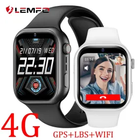 LEMFO Smartwatch with Sim Card 4G SOS WiFi GPS Location Camera Video Call smart watch 1000mAh kids