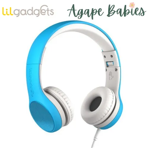 LilGadgets Connect  Wired Headphones for Children - Blue