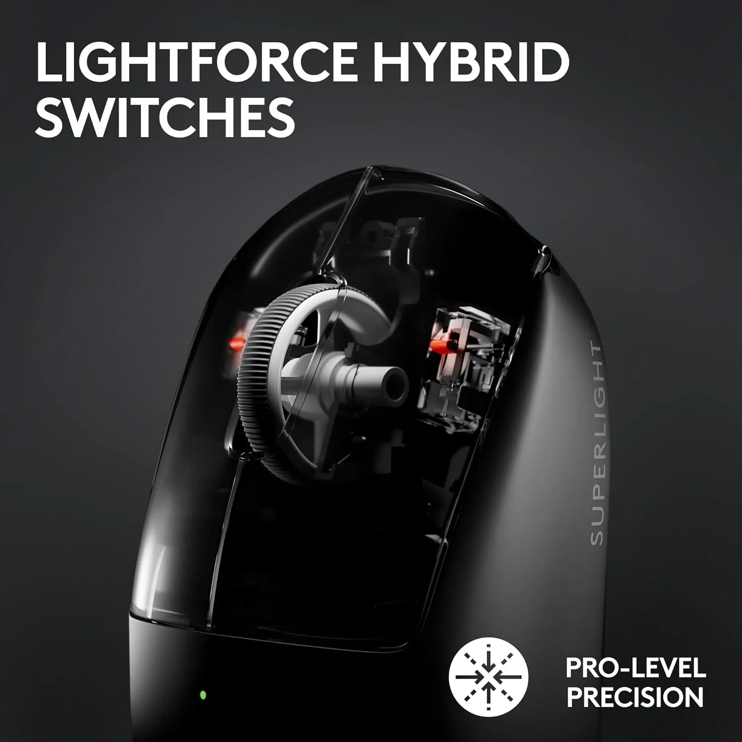 Logitech G PRO X Superlight / PRO X Superlight 2 LightSpeed Wireless Gaming Mouse | 5 Programmable Buttons