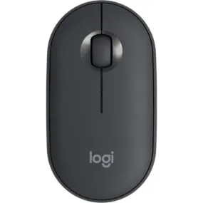 LOGITECH Pebble M350 Portable Wireless Mouse with Bluetooth - Graphite