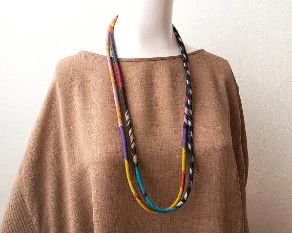 Long Double Strand Necklace