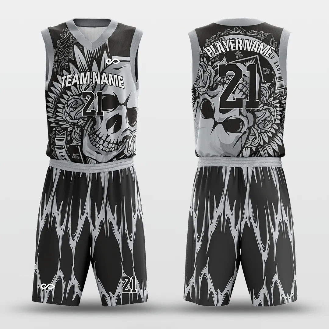 Love and Death - Customized Sublimated Basketball Set