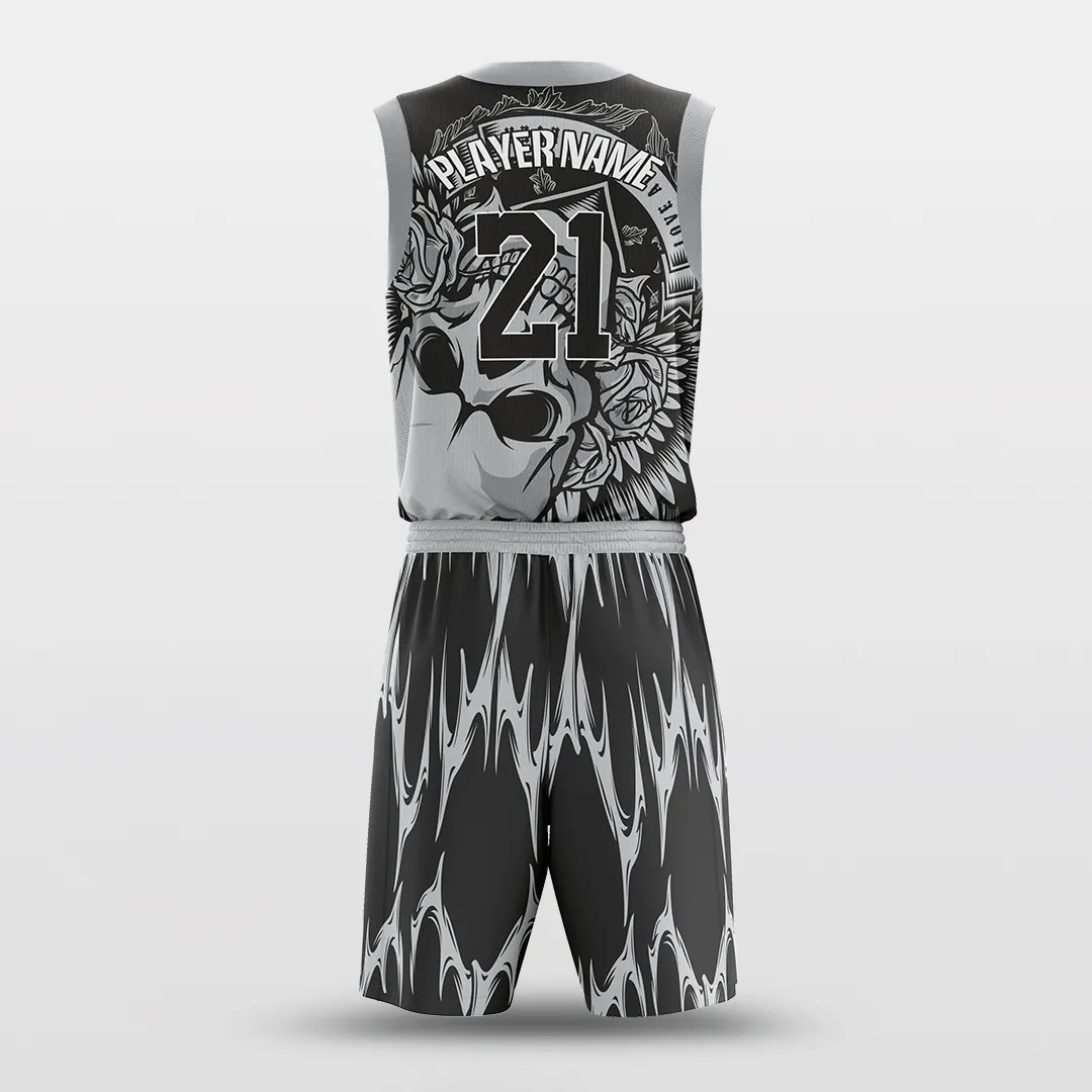 Love and Death - Customized Sublimated Basketball Set