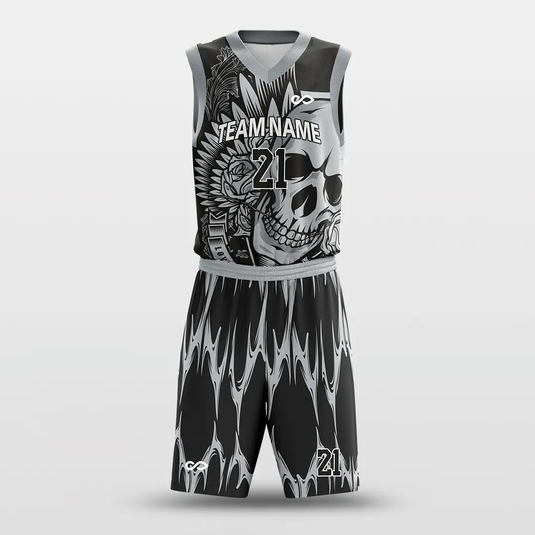 Love and Death - Customized Sublimated Basketball Set