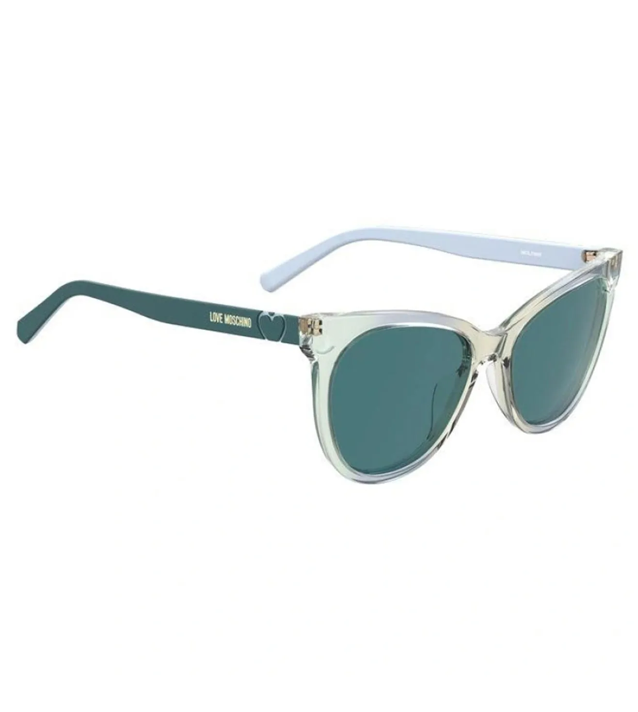 Love Moschino Women's Blue Cat-Eye Sunglasses