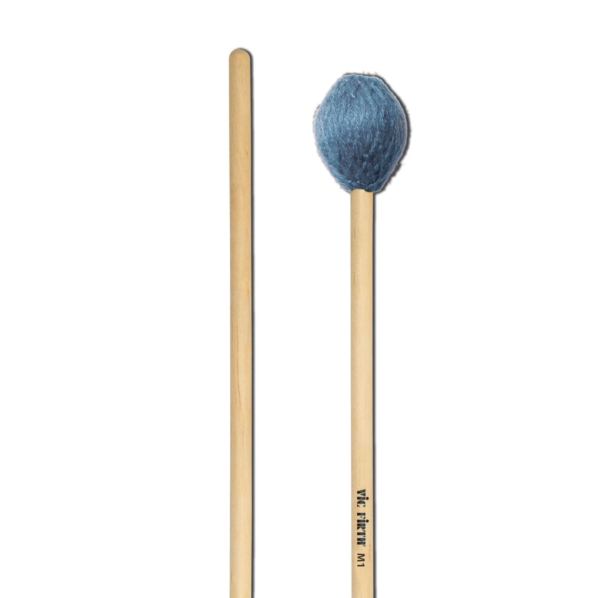 M1 - American Custom Keyboard - Soft, Teal Synthetic Yarn Mallets