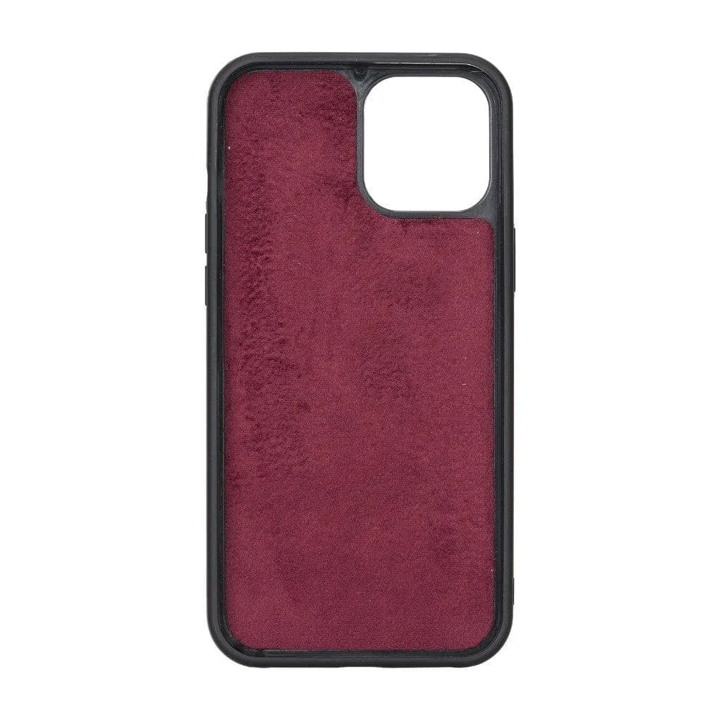 Magic iPhone 12 Series Detachable Genuine Leather Wallet Case - MW Phone Case