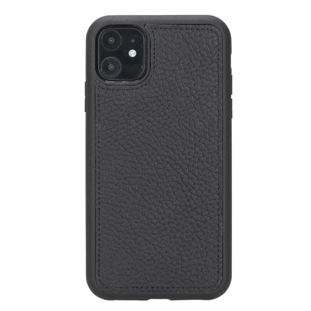 Magic iPhone 12 Series Detachable Genuine Leather Wallet Case - MW Phone Case