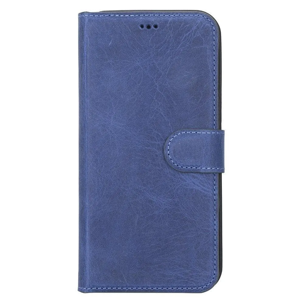 Magic iPhone 12 Series Detachable Genuine Leather Wallet Case - MW Phone Case