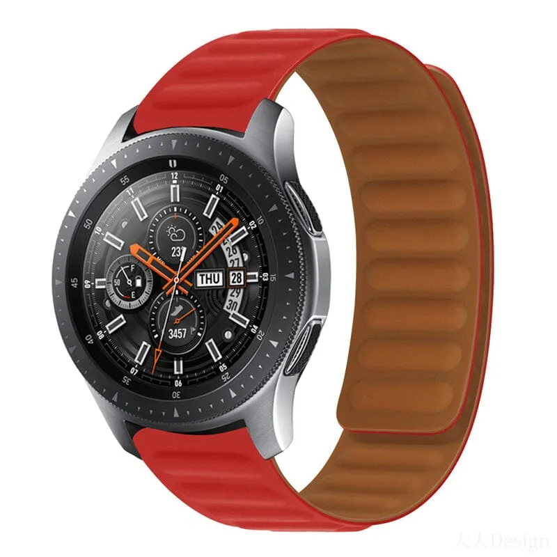 Magnetic Silicone Watch Straps Compatible with the Seiko 20mm Range