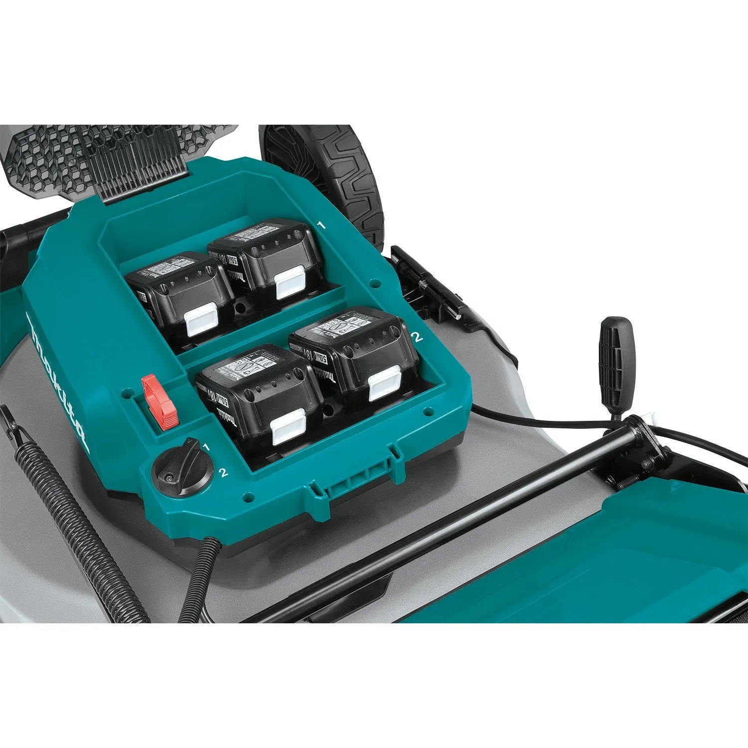 Makita (XML08PT1) 36V (18V X2) LXT® Brushless 21" Self‑Propelled Commercial Lawn Mower Kit w/4 Batteries (5.0Ah)