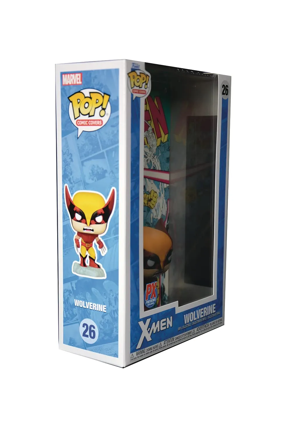 Marvel X Men Wolverine Funko POP Comic Cover Collectible