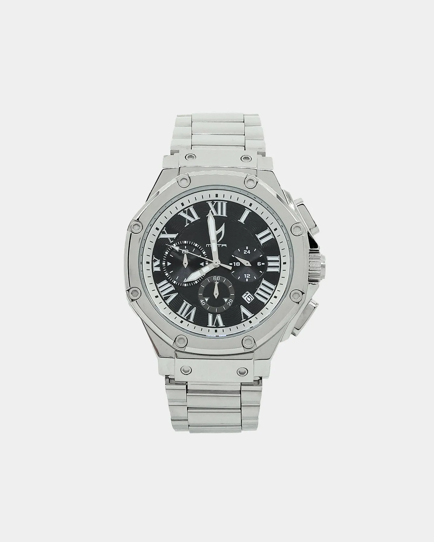 MEISTER AM1017SS Ambassador Watch Silver/Black