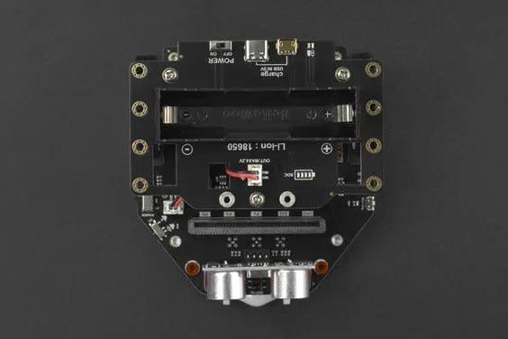 micro:Maqueen Plus V2 (18650 Battery) with HUSKYLENS