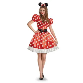 Minnie Mouse Costume for Adults, Disney