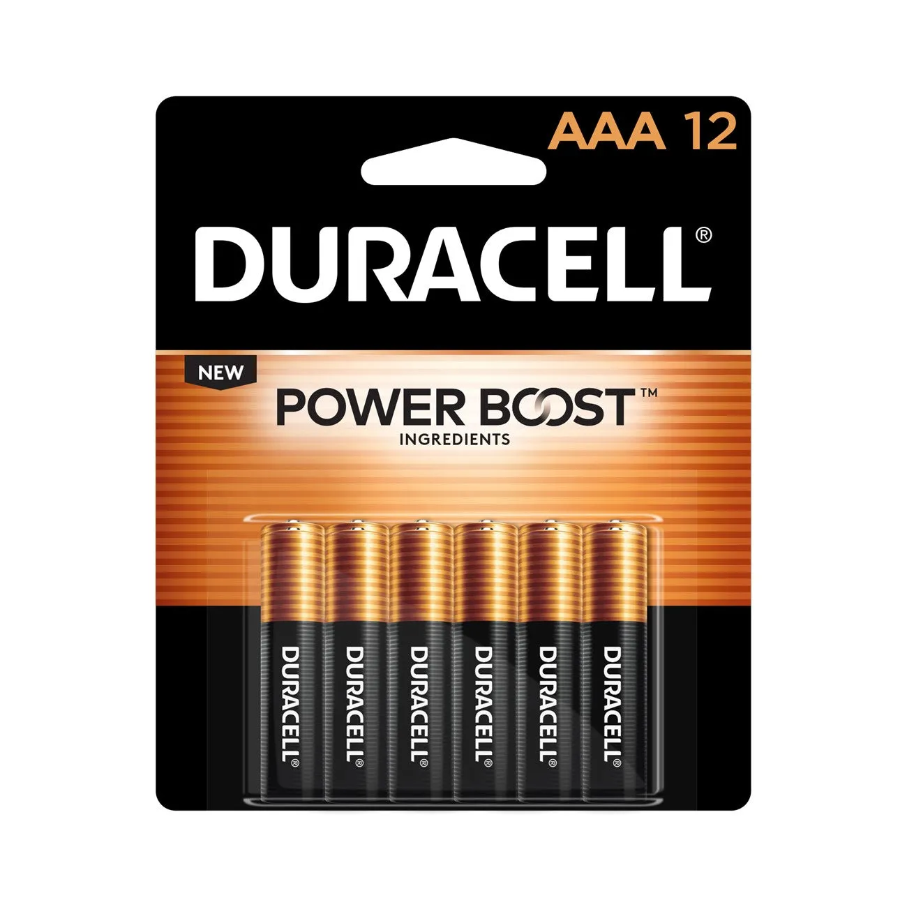 MN24RT12Z Duracell, MN2400 Alkaline Battery, AAA, Coppertop, 12PK