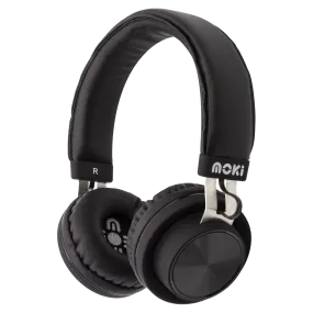 Moki Exo Prime Wireless Headphones - Black