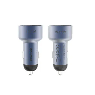 Momax MoVe 3-Port Car Charger 100W