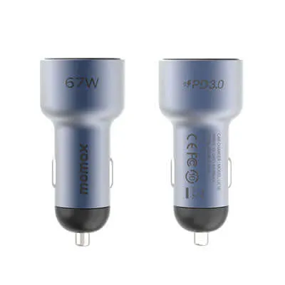 Momax MoVe Dual Port Car Charger 67W