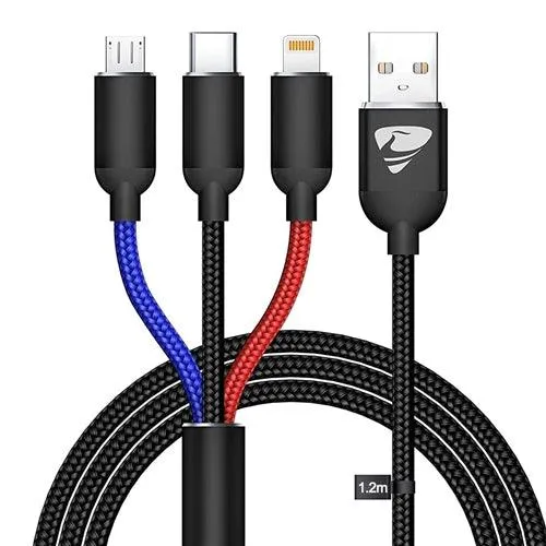 Multi Charging Cable 2.4a 3-in-1 S-680