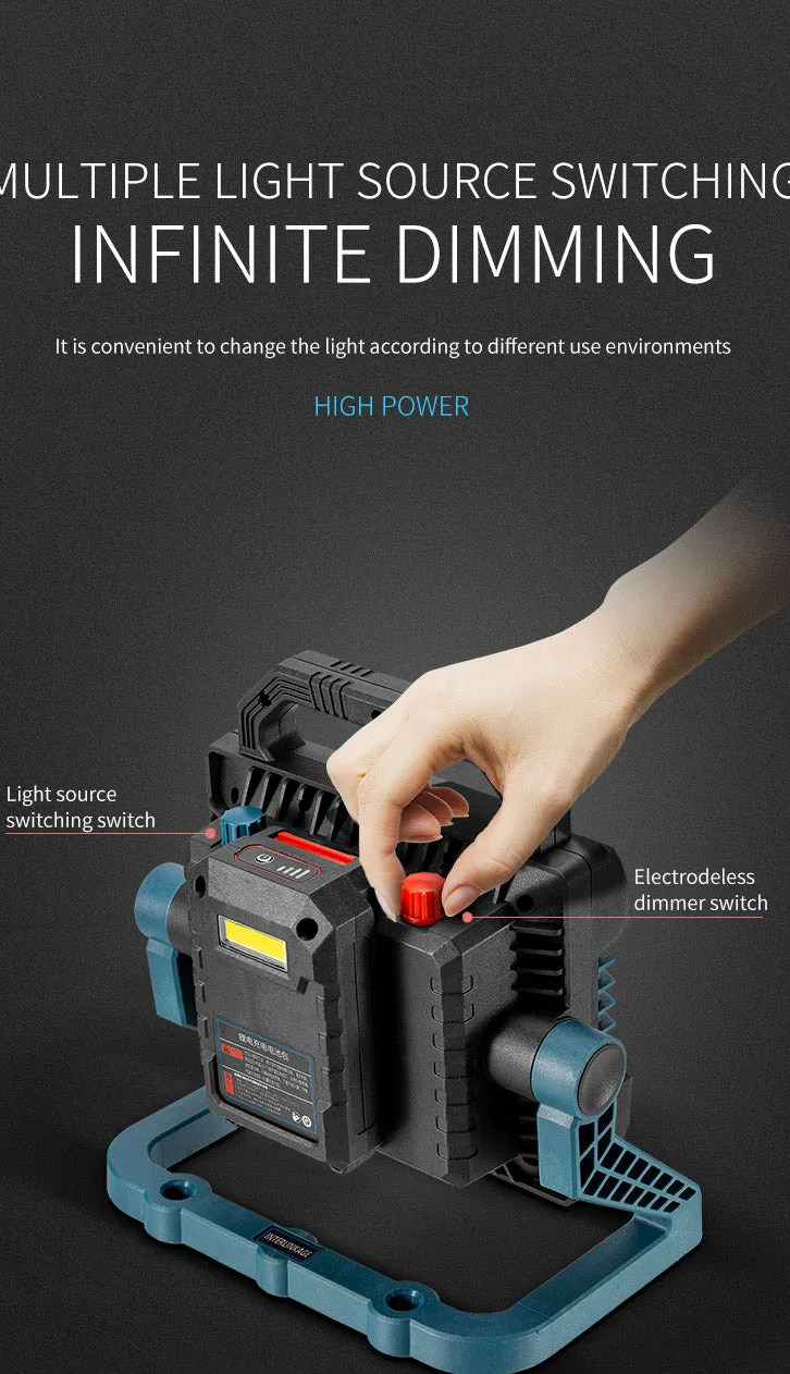 Multi-Functional Rechargeable Led Work Light Gd-102C