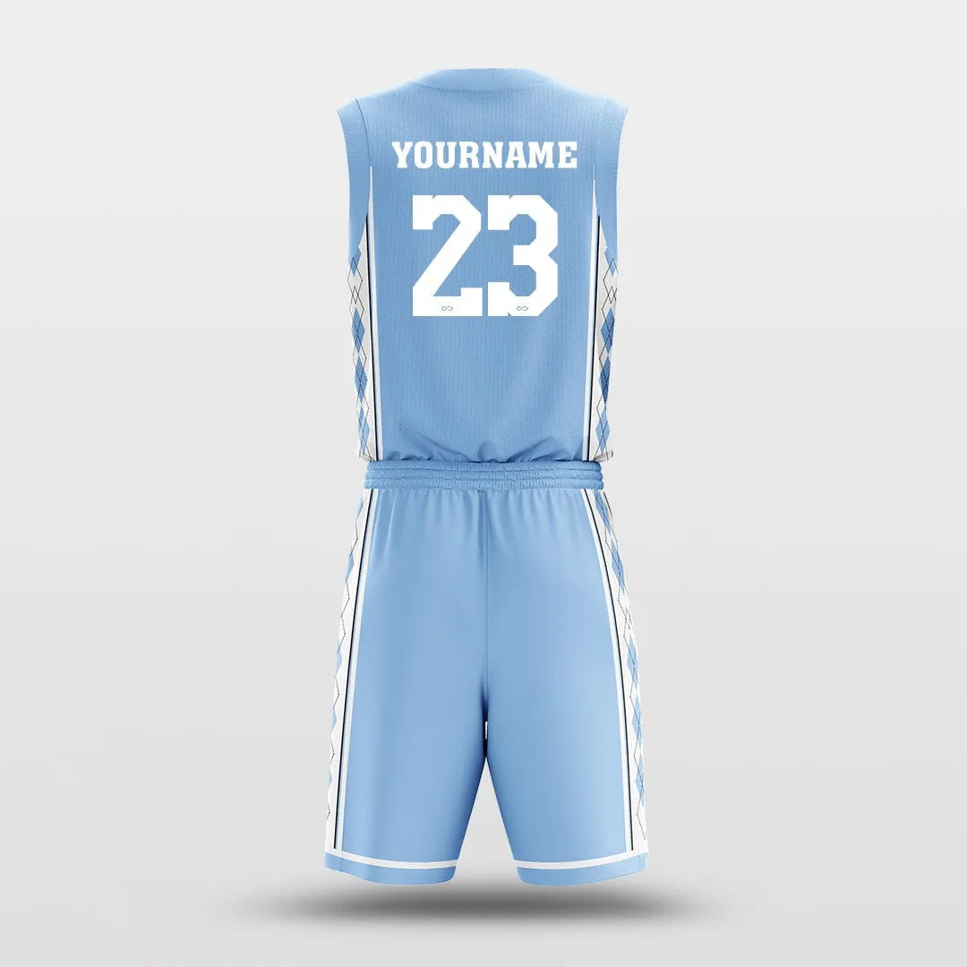 NCAA Blue - Customized Basketball Jersey Design for Team