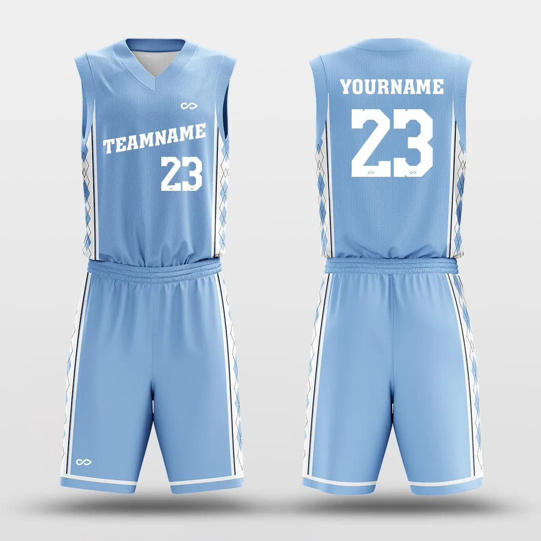 NCAA Blue - Customized Basketball Jersey Design for Team