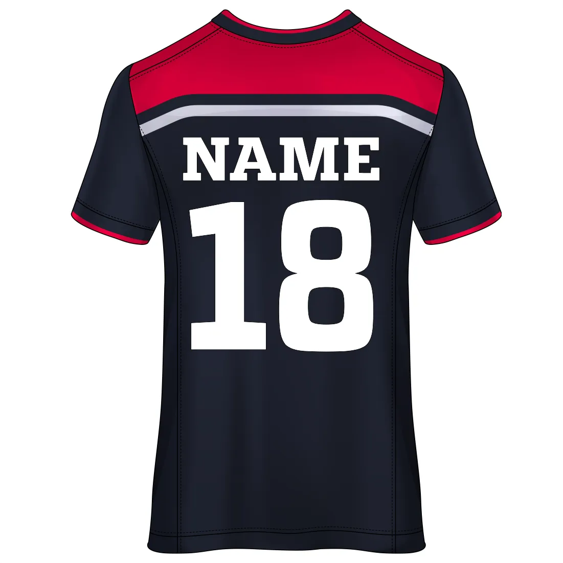 NEXT PRINT All Over Printed Customized Sublimation T-Shirt Unisex Sports Jersey Player Name & Number, Team Name And Logo. 1469990747