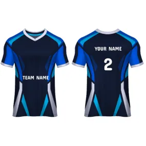 NEXT PRINT All Over Printed Customized Sublimation T-Shirt Unisex Sports Jersey Player Name & Number, Team Name.1223399638