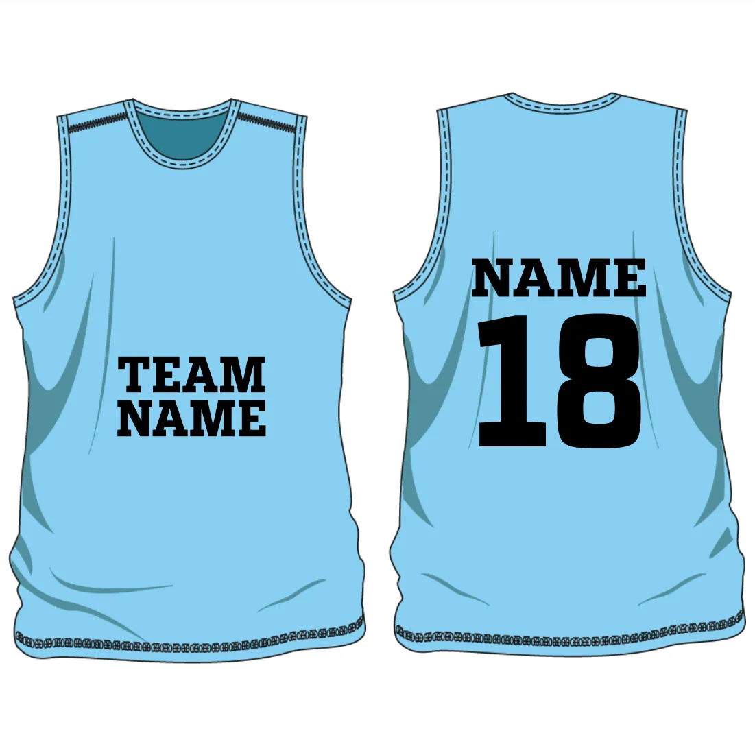 NEXT PRINT All Over Printed Customized Sublimation T-Shirt Unisex Sports Jersey Player Name & Number, Team Name.426923647