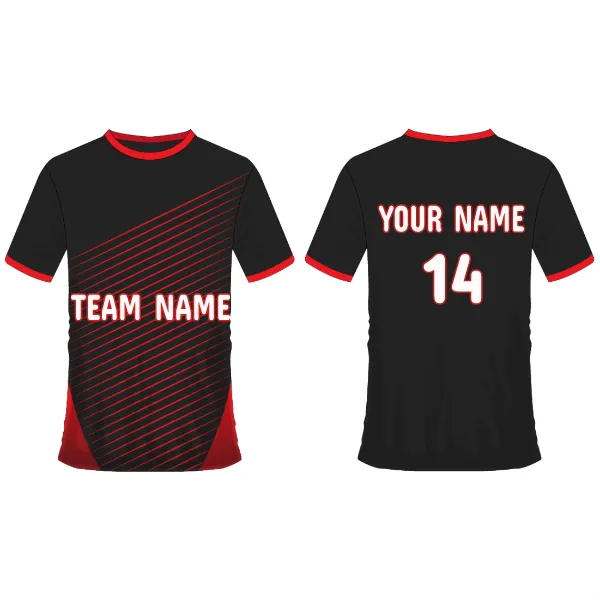 NEXT PRINT All Over Printed Customized Sublimation T-Shirt Unisex Sports Jersey Player Name & Number, Team Name.705300322