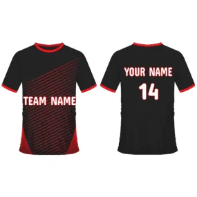 NEXT PRINT All Over Printed Customized Sublimation T-Shirt Unisex Sports Jersey Player Name & Number, Team Name.705300322