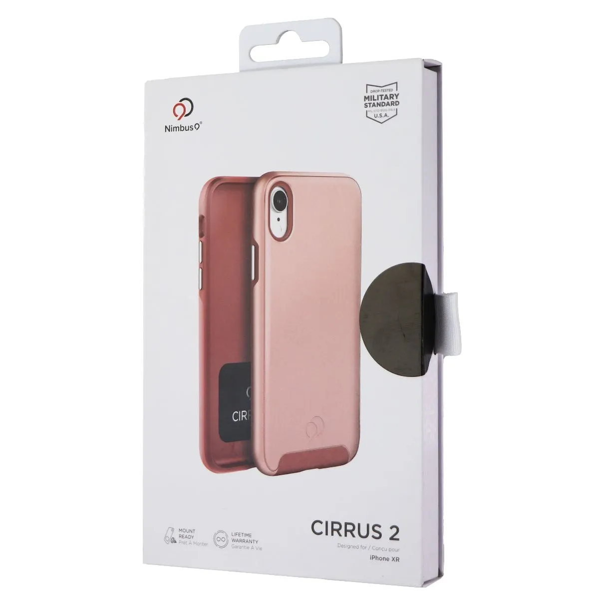 Nimbus9 Cirrus 2 Series Dual Layer Case for Apple iPhone XR - Rose Gold