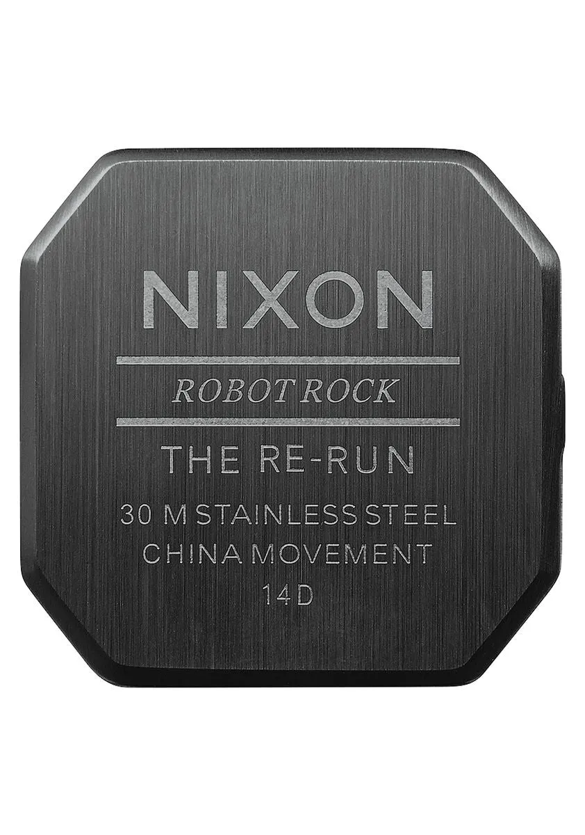 Nixon 38.5mm Re-Run Watch All Black A158-001