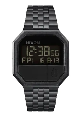 Nixon 38.5mm Re-Run Watch All Black A158-001